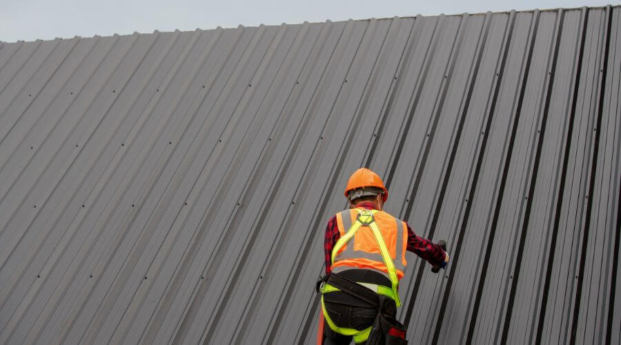 Professional metal roof installation services in Galvin, WA